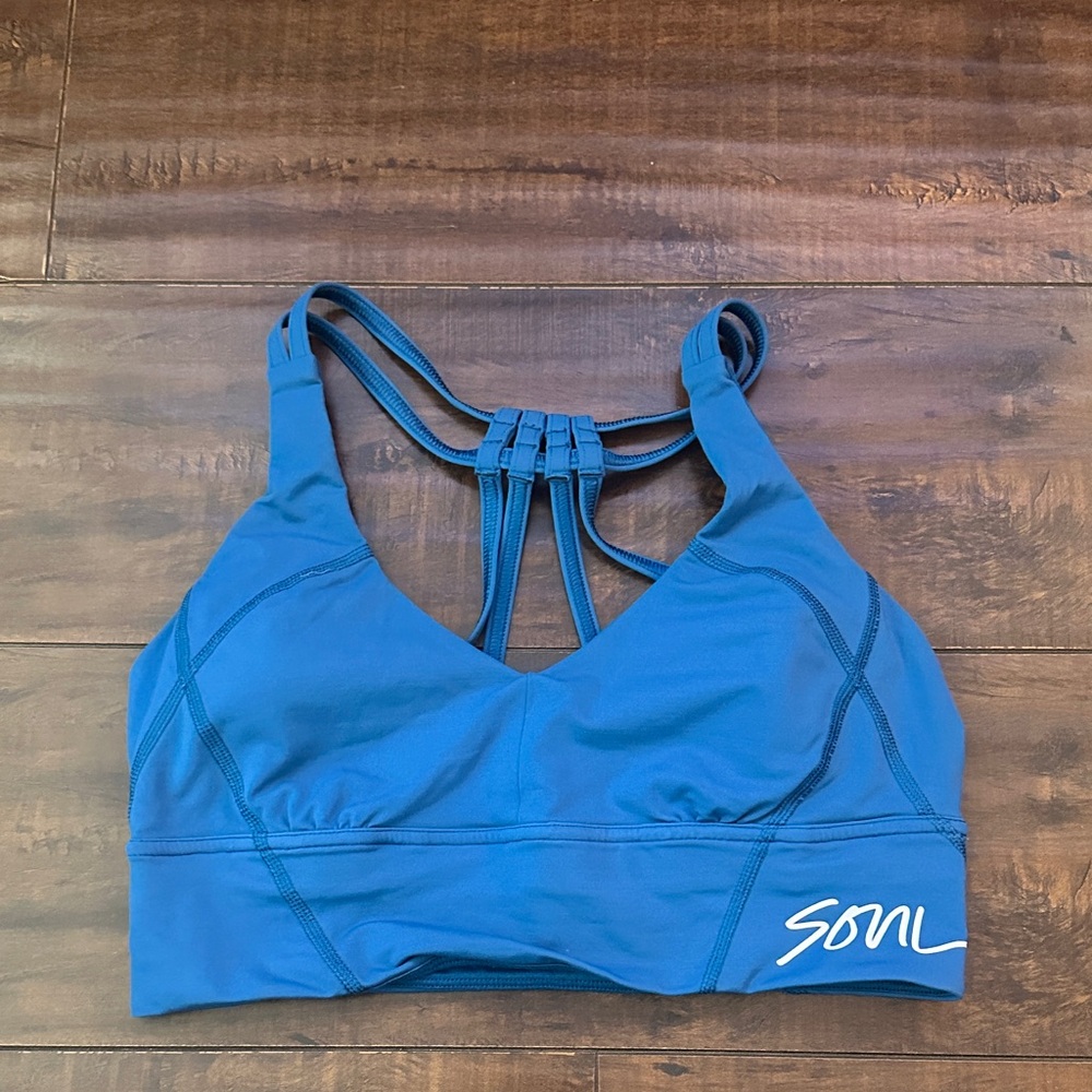 Lululemon Women's Blue Sports Bra